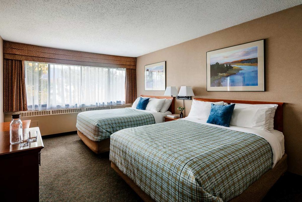 Standaard hotelkamer bij Lobstick Lodge in Jasper