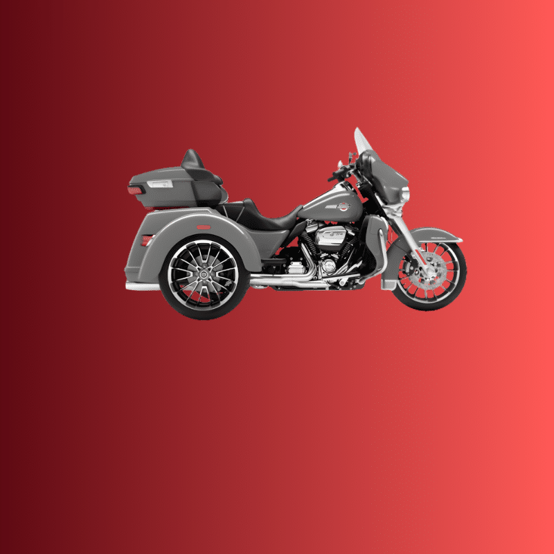Harley Davidson Tri Glide Ultra motortrike in beeld