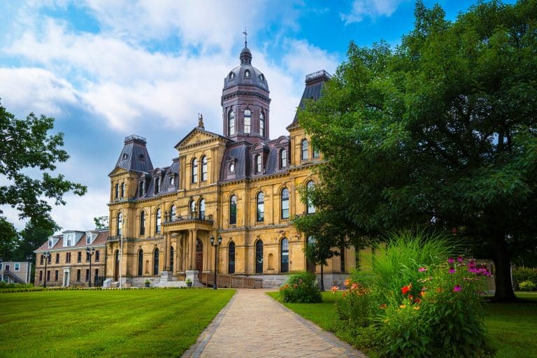 Atlantisch Canada NB Fredericton New Brunswick Legislative Building