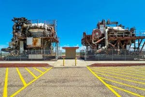 Industriële installaties bij EBR-1 in Arco, Idaho