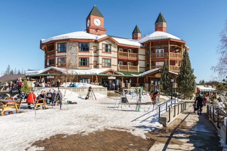 West Canada BC Kimberley skiresort centrum
