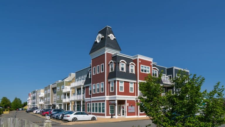 Atlantisch Canada NS Wolfville waterfront appartementen