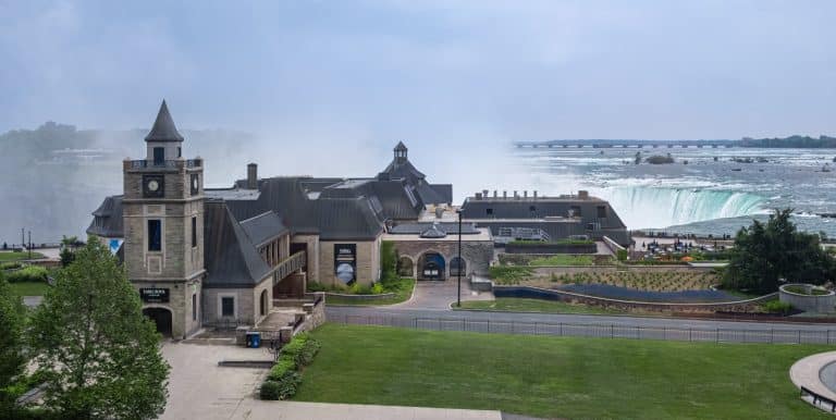 Oost Canada ON Niagara Falls Table Rock Centre en Horseshoe Falls