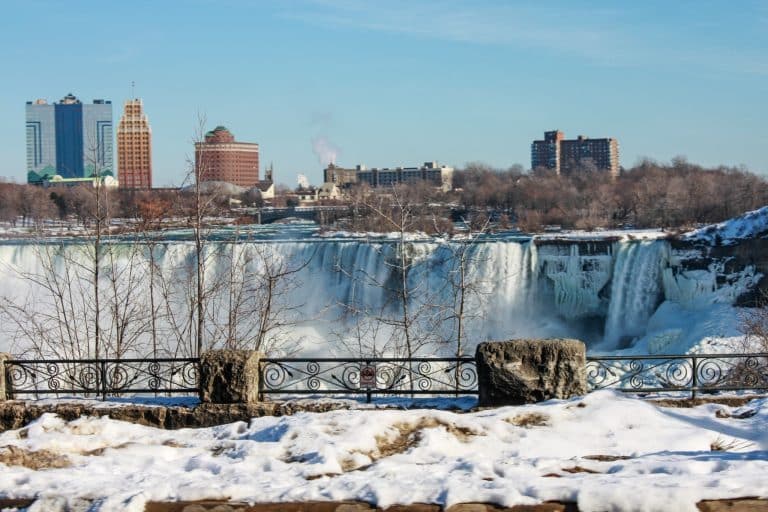 Oost Canada ON Niagara Falls Table Rock Centre en Horseshoe Falls