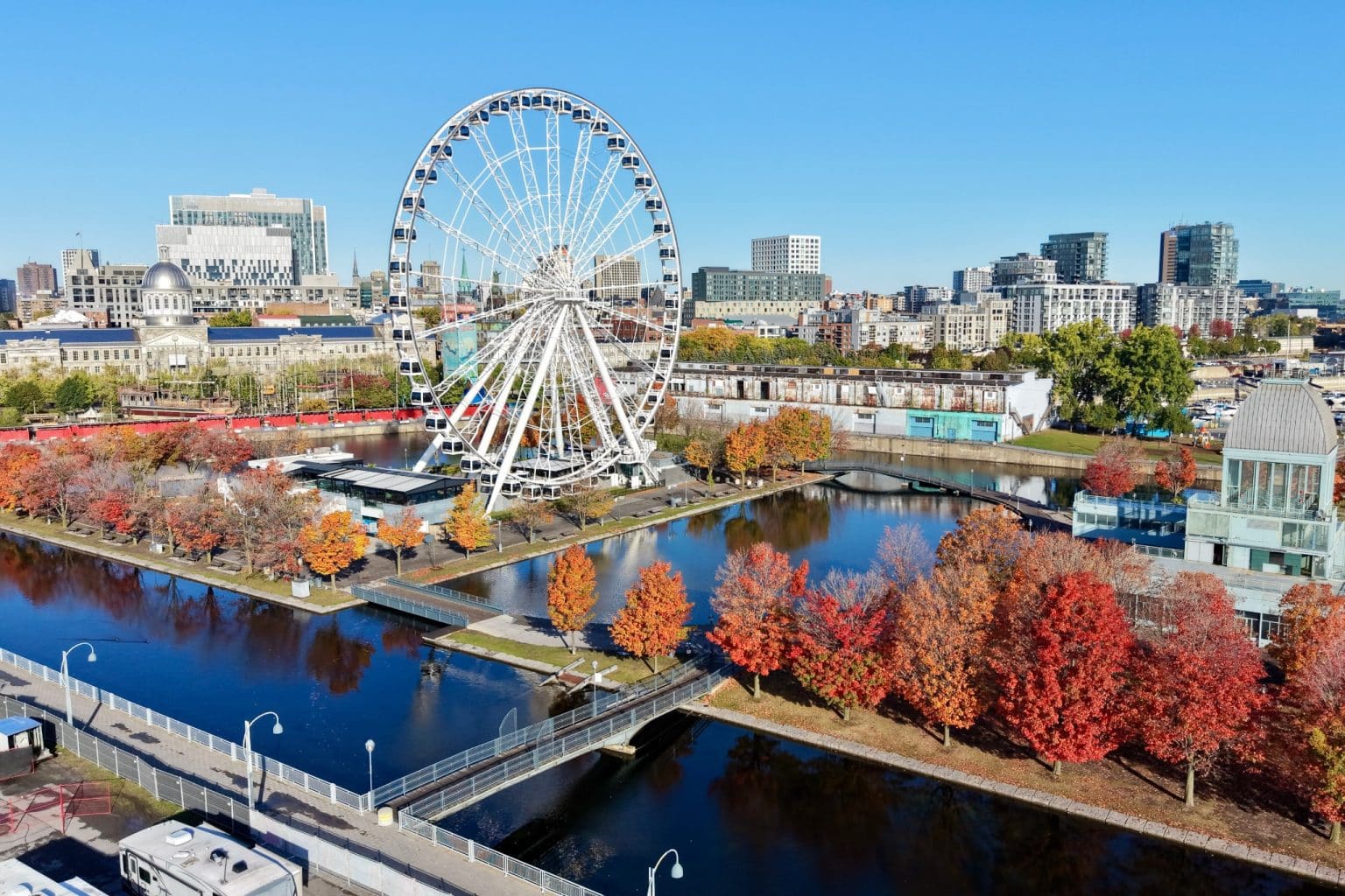 Oost Canada QC Montreal La Grande Roue reuzenrad