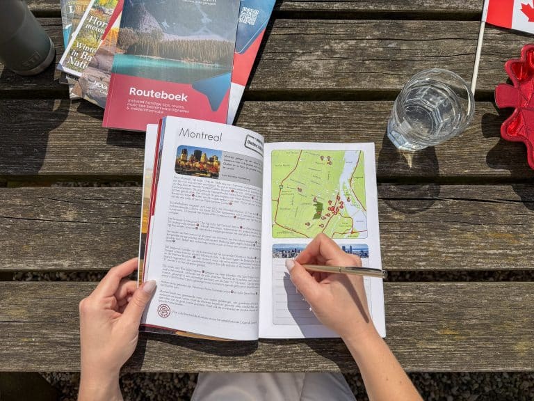 Routeboek Canada reizen